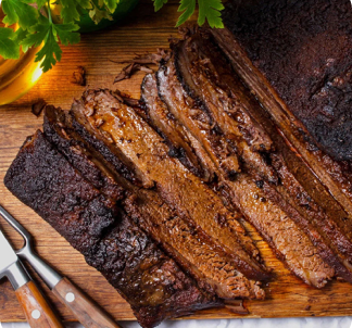 Caribbean spiced brisket